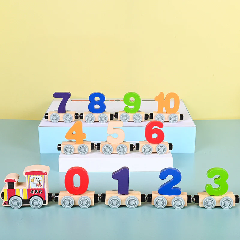 Wooden Number Train - Image 5
