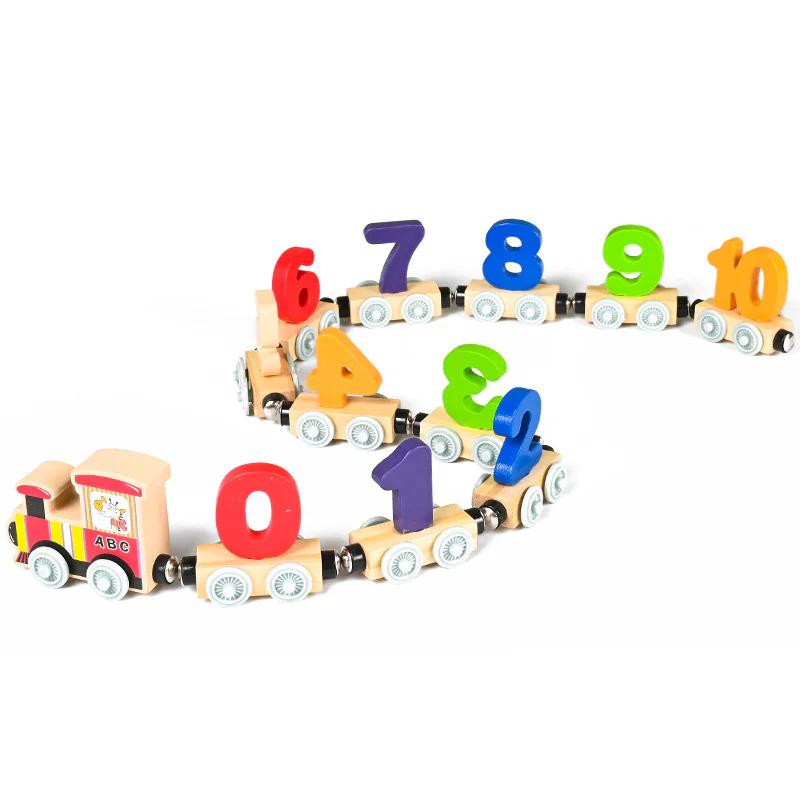 Wooden Number Train - Image 6