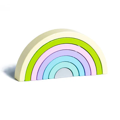 Wooden Rainbow Stacking - Image 9