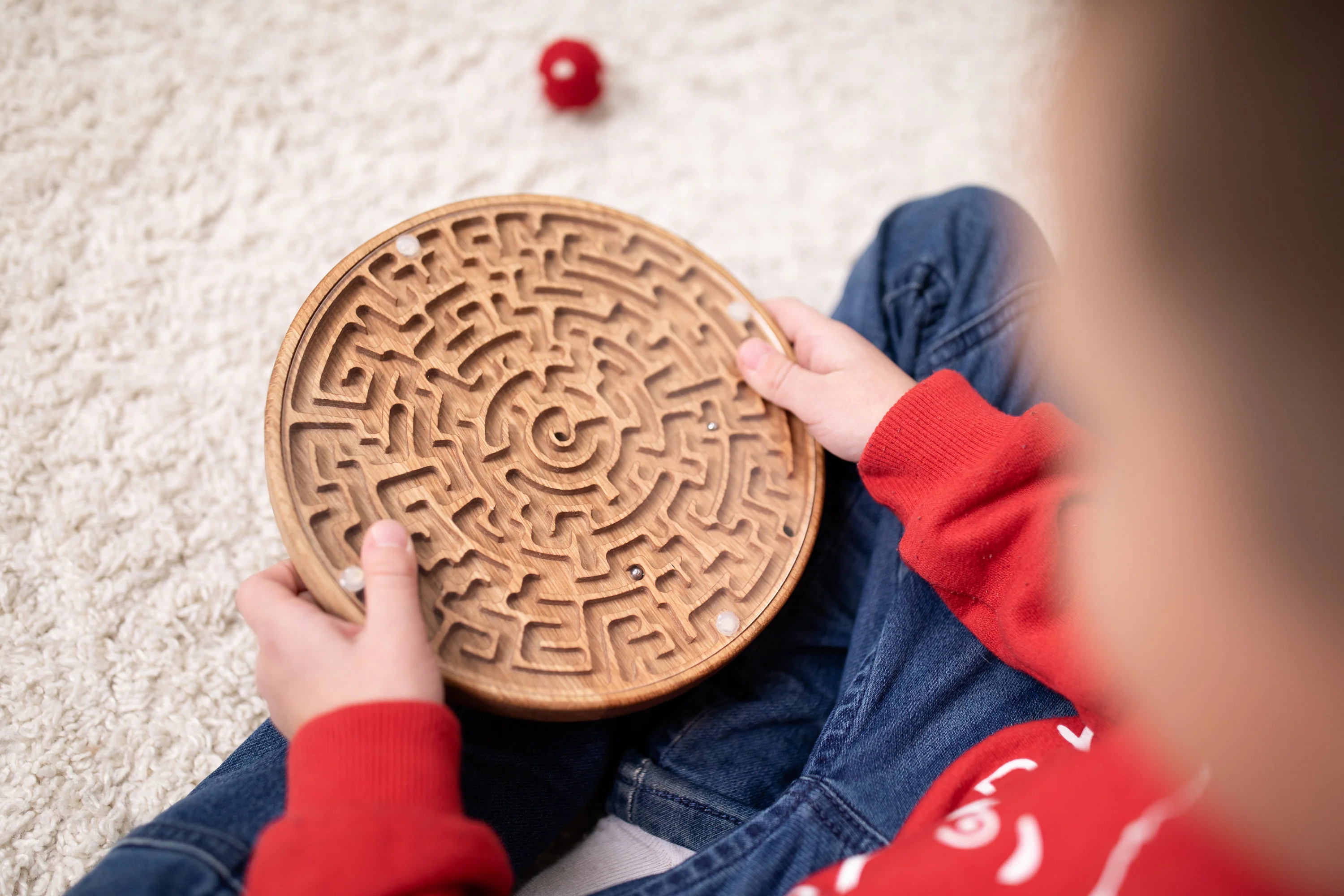 Wooden Toy Kids Maze Game - Image 2