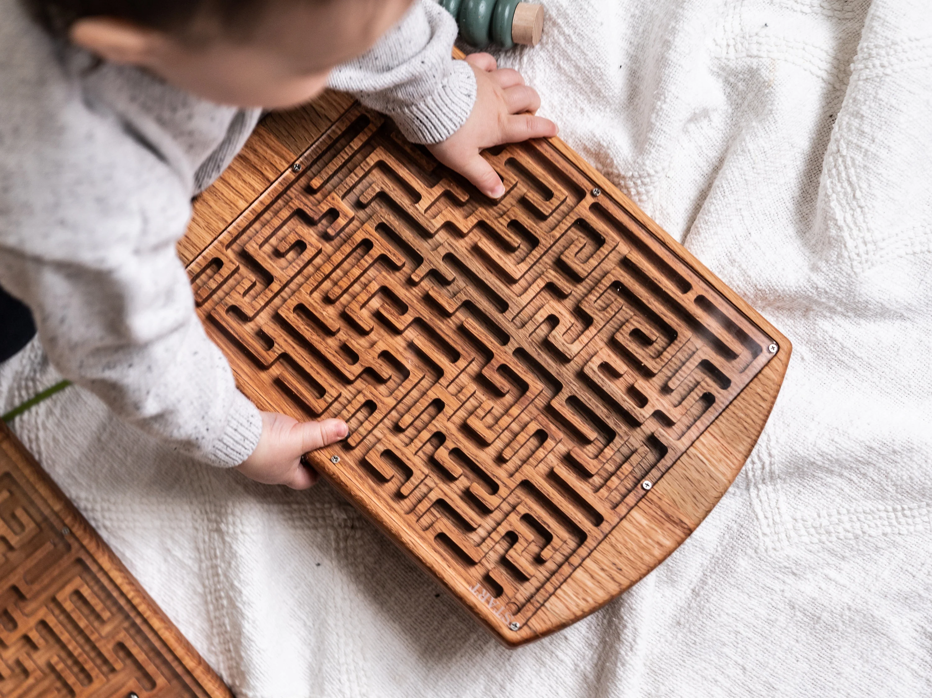 Wooden Toy Kids Maze Game - Image 3