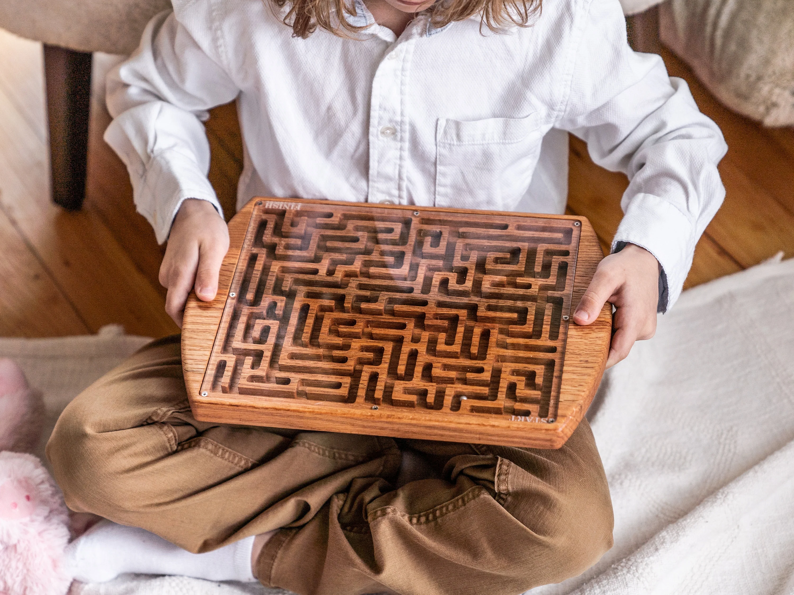 Wooden Toy Kids Maze Game - Image 6