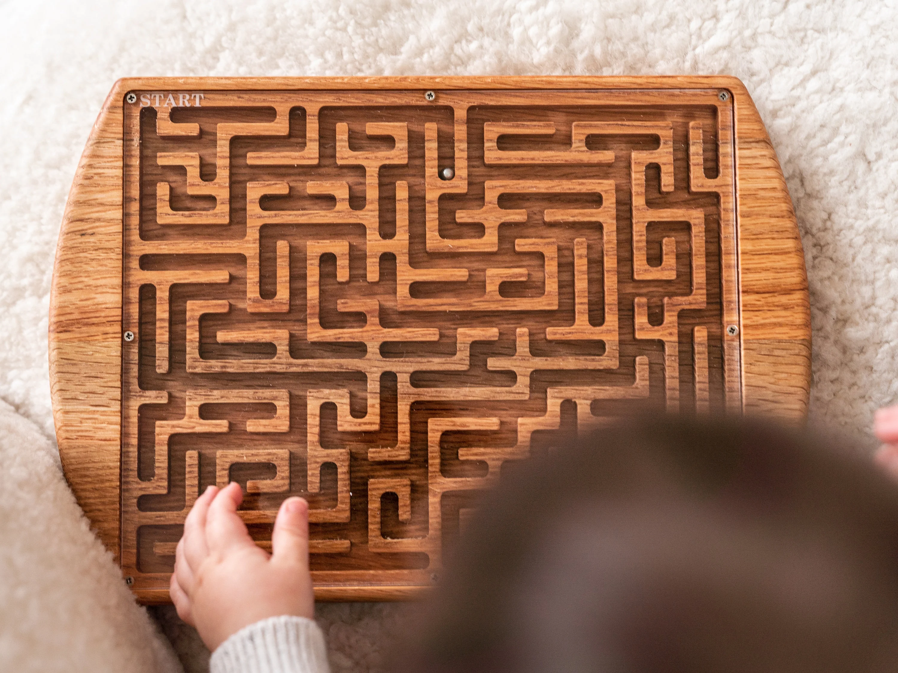 Wooden Toy Kids Maze Game - Image 8
